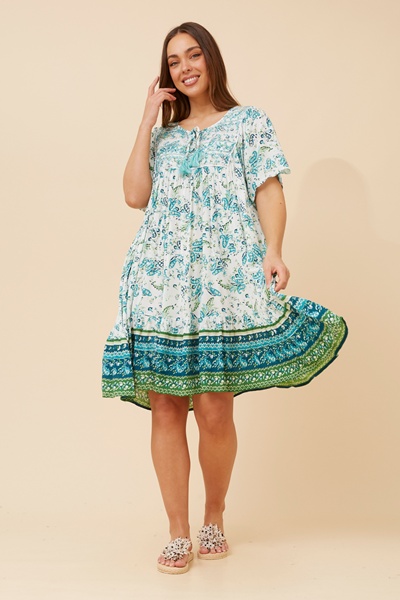 HONDA PAISLEY PRINT DRESS