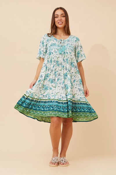 HONDA PAISLEY PRINT DRESS