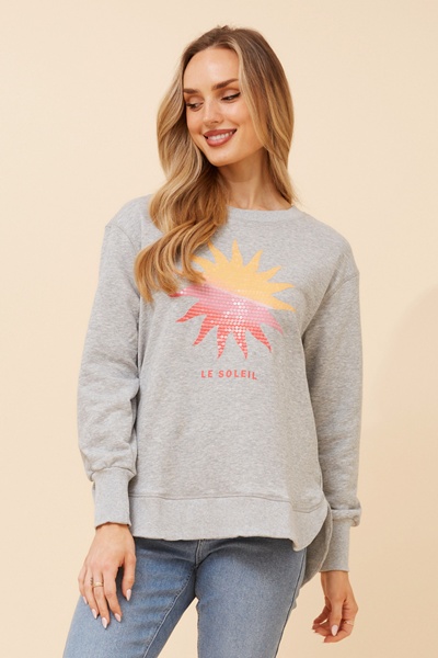 HUDSON GRAPHIC PRINT JUMPER