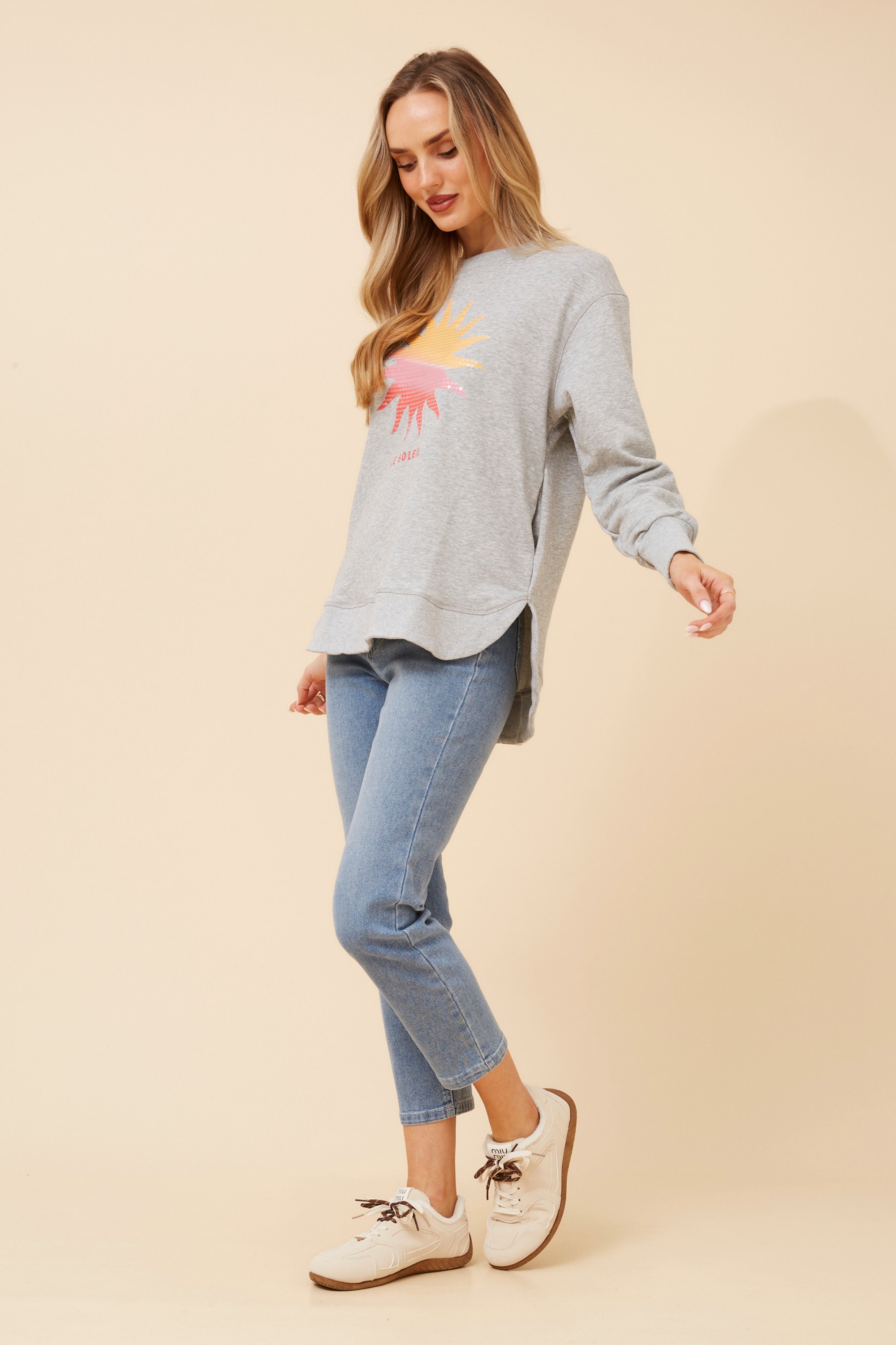 HUDSON GRAPHIC PRINT JUMPER
