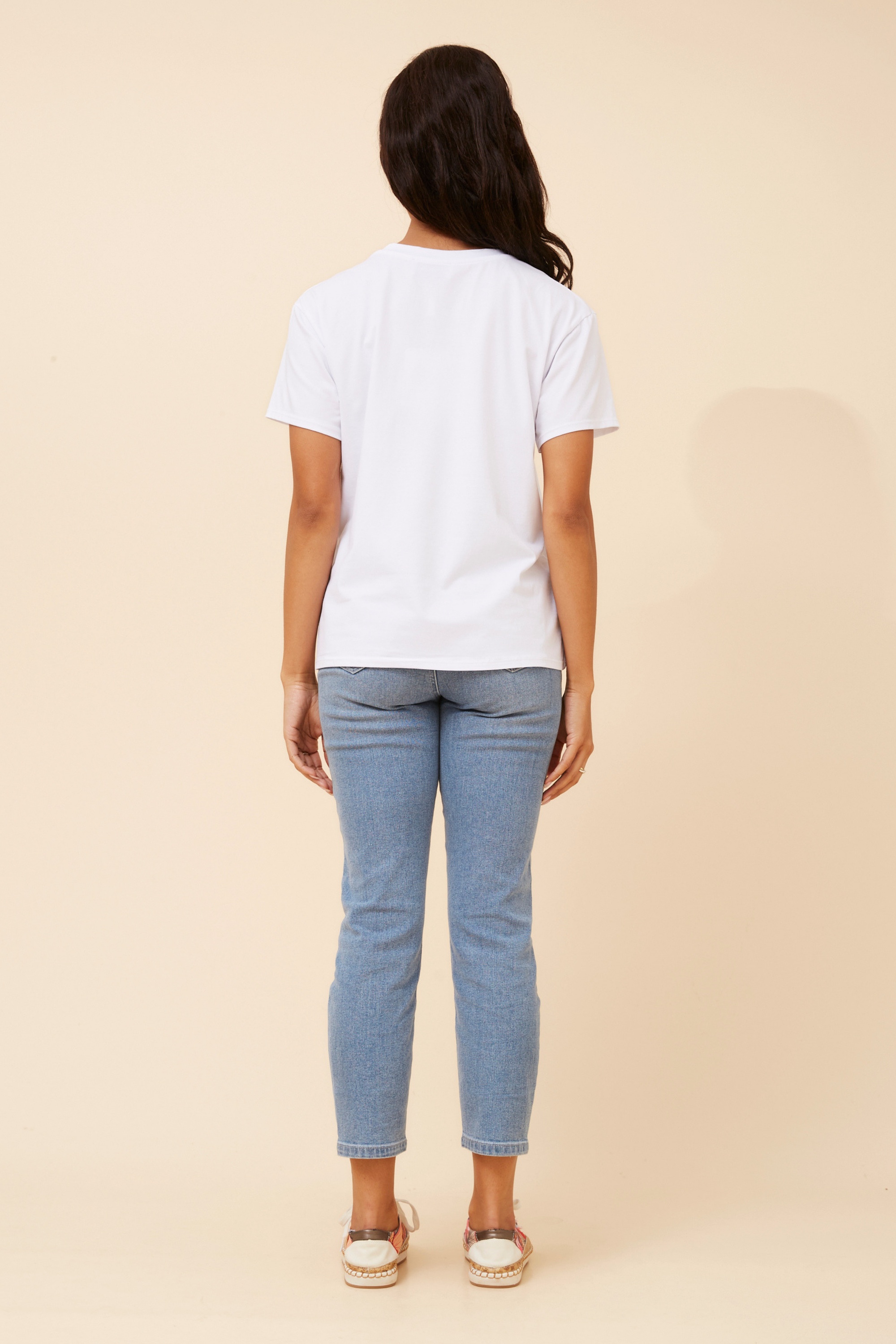 IMILIA BUTTERFLY PRINT T-SHIRT