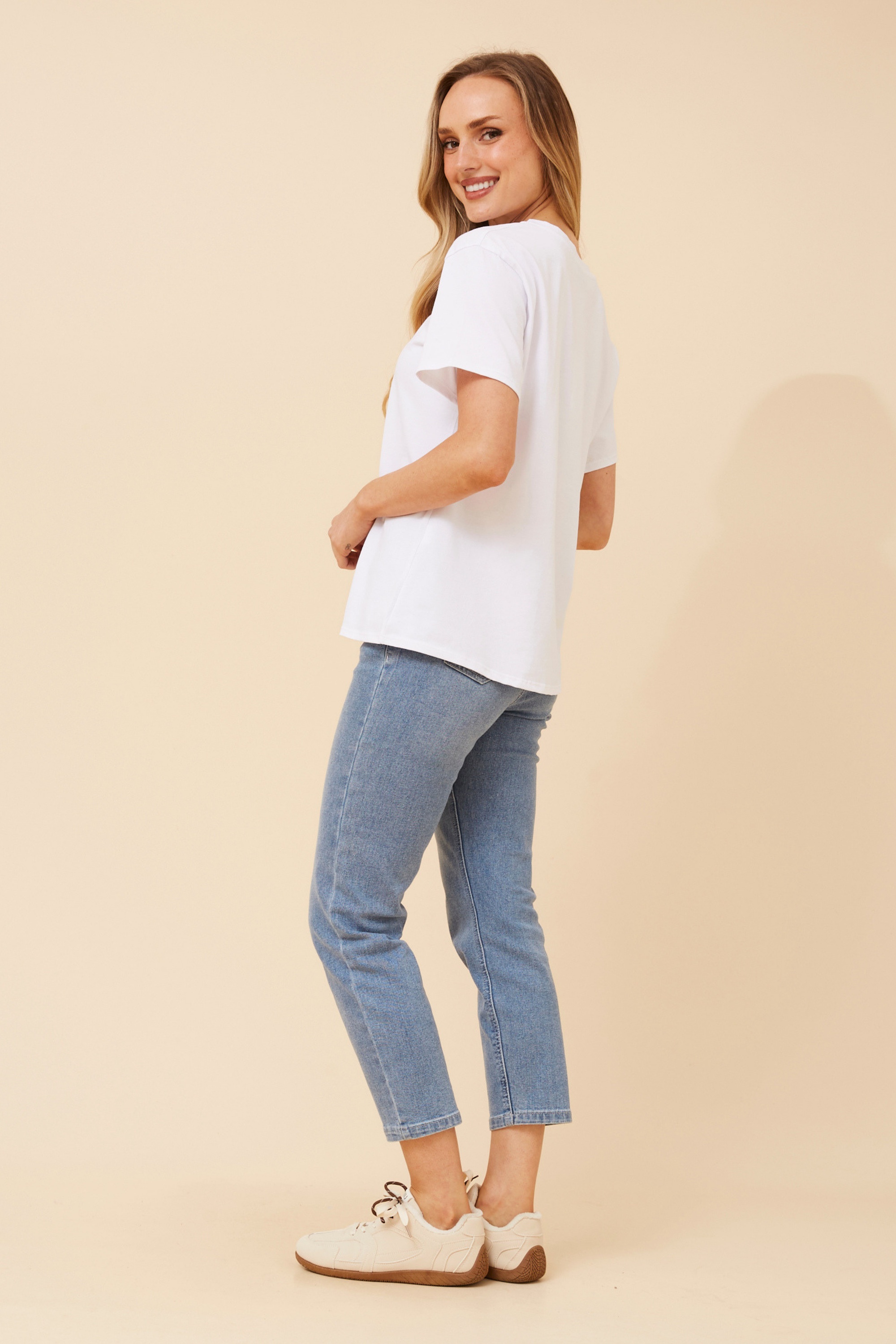 IMILIA CHERRY PRINT T-SHIRT