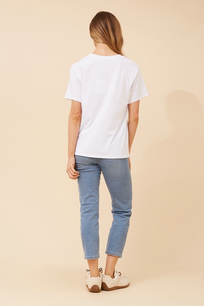 IMILIA CHERRY PRINT T-SHIRT