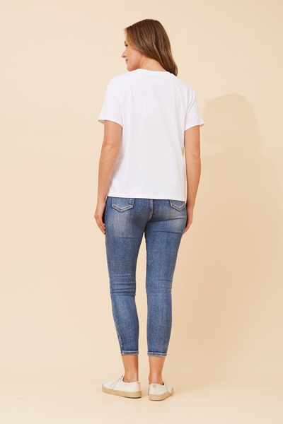 IMILIA FOIL PRINT T-SHRT