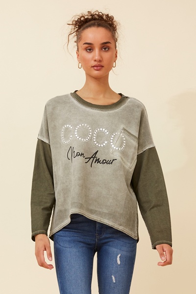 ISABETTA FAUX SUEDE TOP