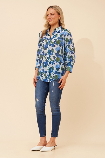 ISHLA ABSTRACT PRINT SHIRT