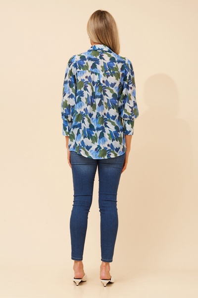 ISHLA ABSTRACT PRINT SHIRT