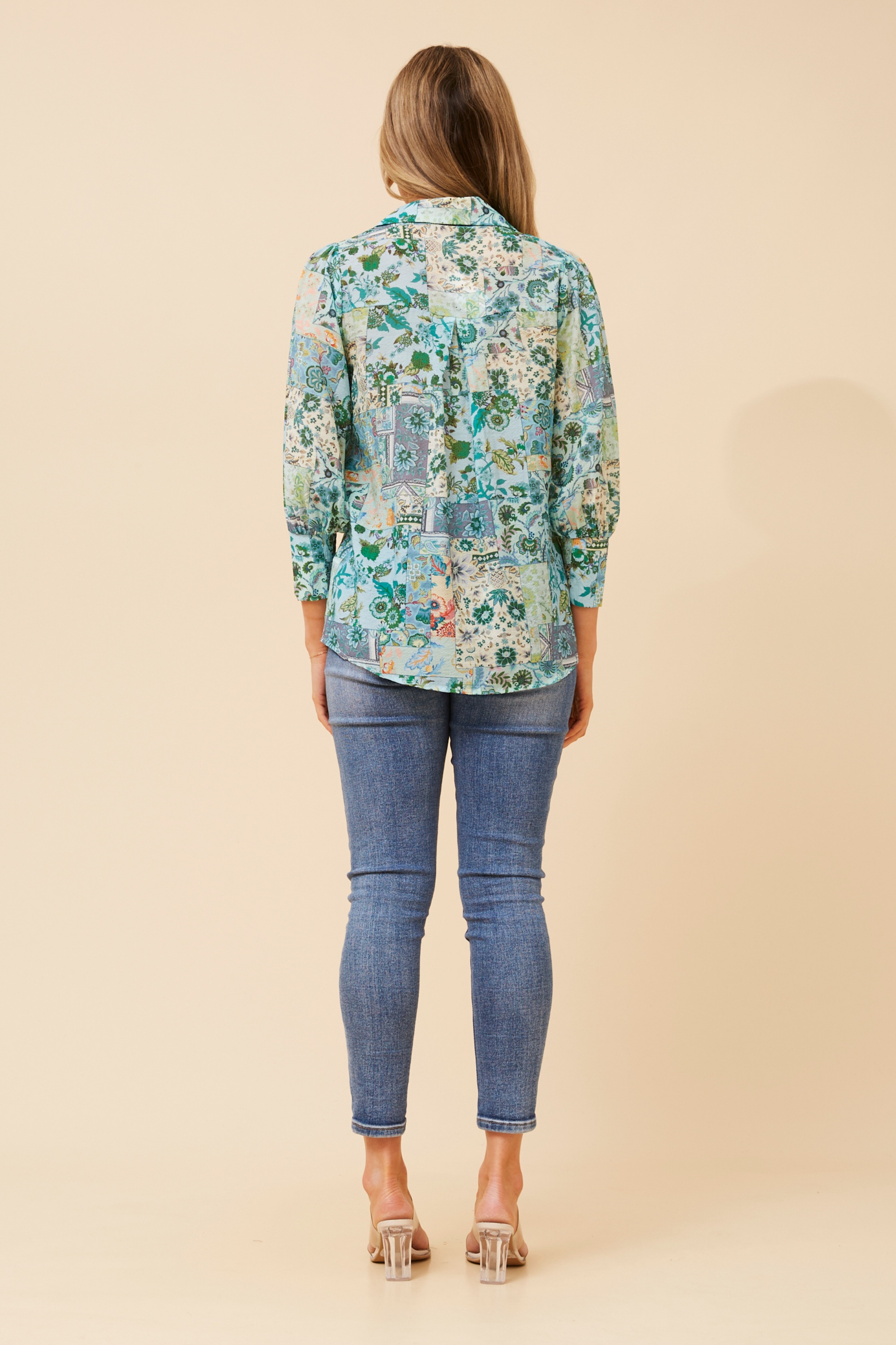 ISHLA ABSTRACT PRINT SHIRT