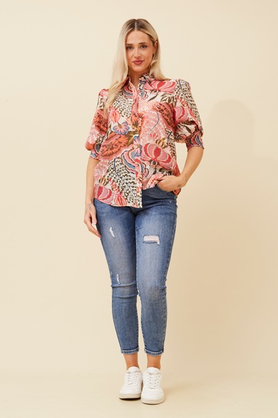 ISHLA BALLOON SLEEVE SHIRT