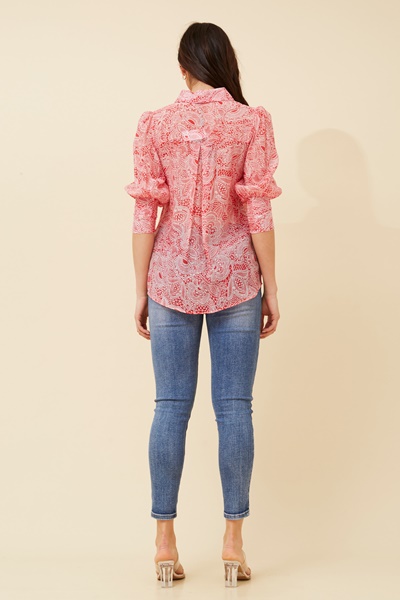 ISHLA BALLOON SLEEVE SHIRT