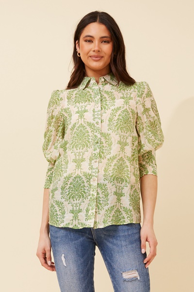 ISHLA BALLOON SLEEVE SHIRT