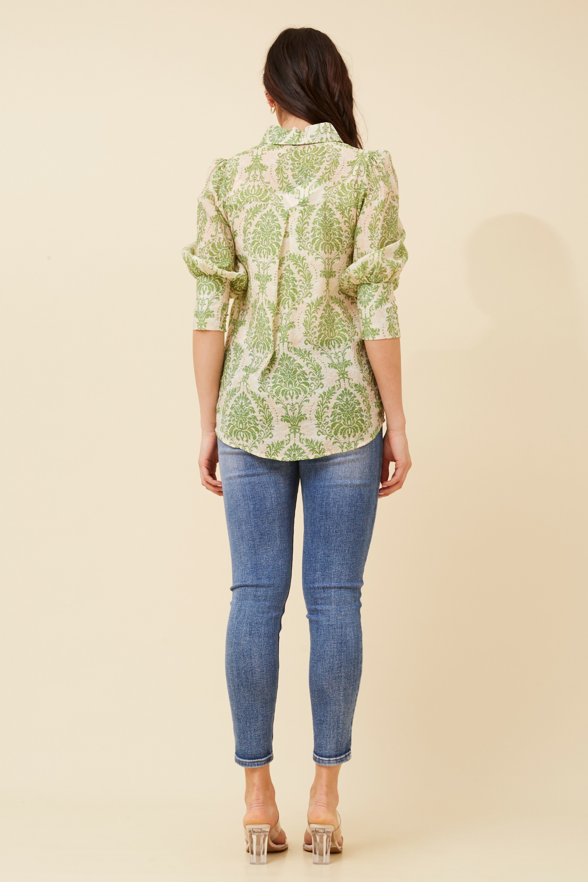 ISHLA BALLOON SLEEVE SHIRT