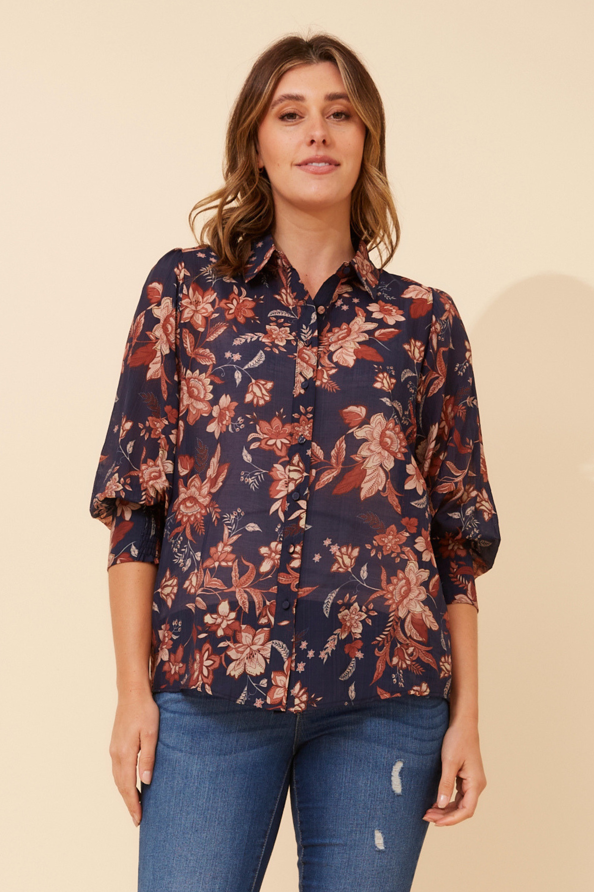 ISHLA FLORAL SHIRT