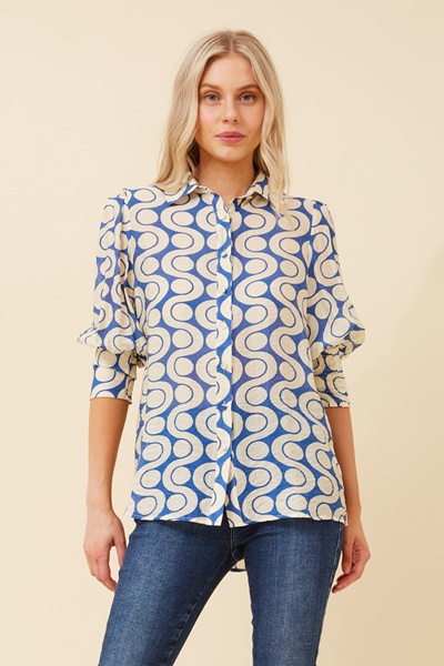 ISHLA PUFF SLEEVE SHIRT