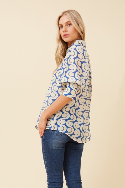 ISHLA PUFF SLEEVE SHIRT