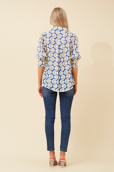 ISHLA PUFF SLEEVE SHIRT