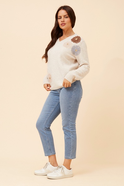 ISKRA WOOL BLEND KNIT PULLOVER