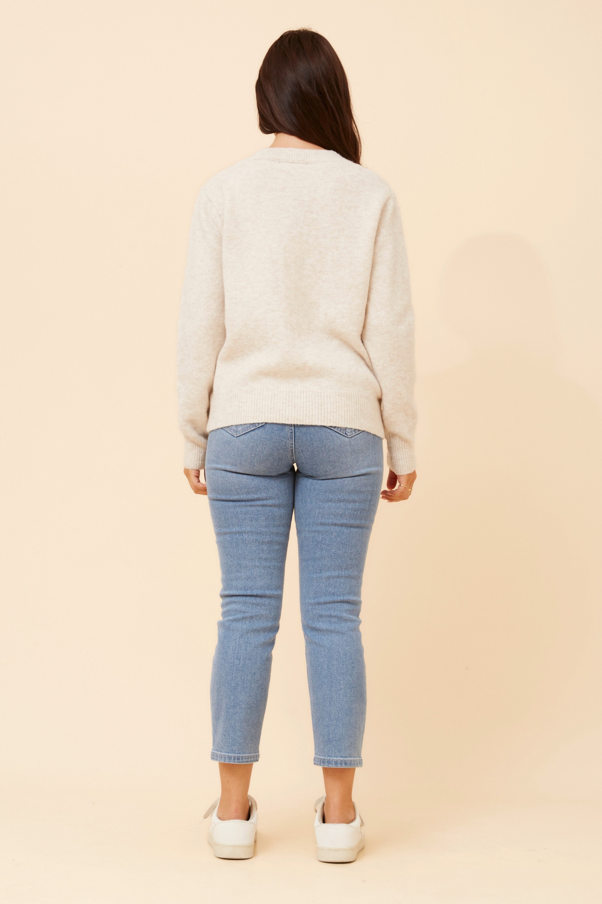 ISKRA WOOL BLEND KNIT PULLOVER