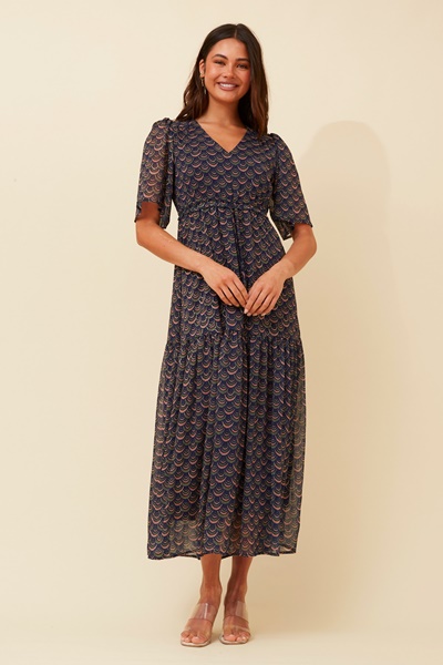 IVANA PRINTED MAXI DRESS