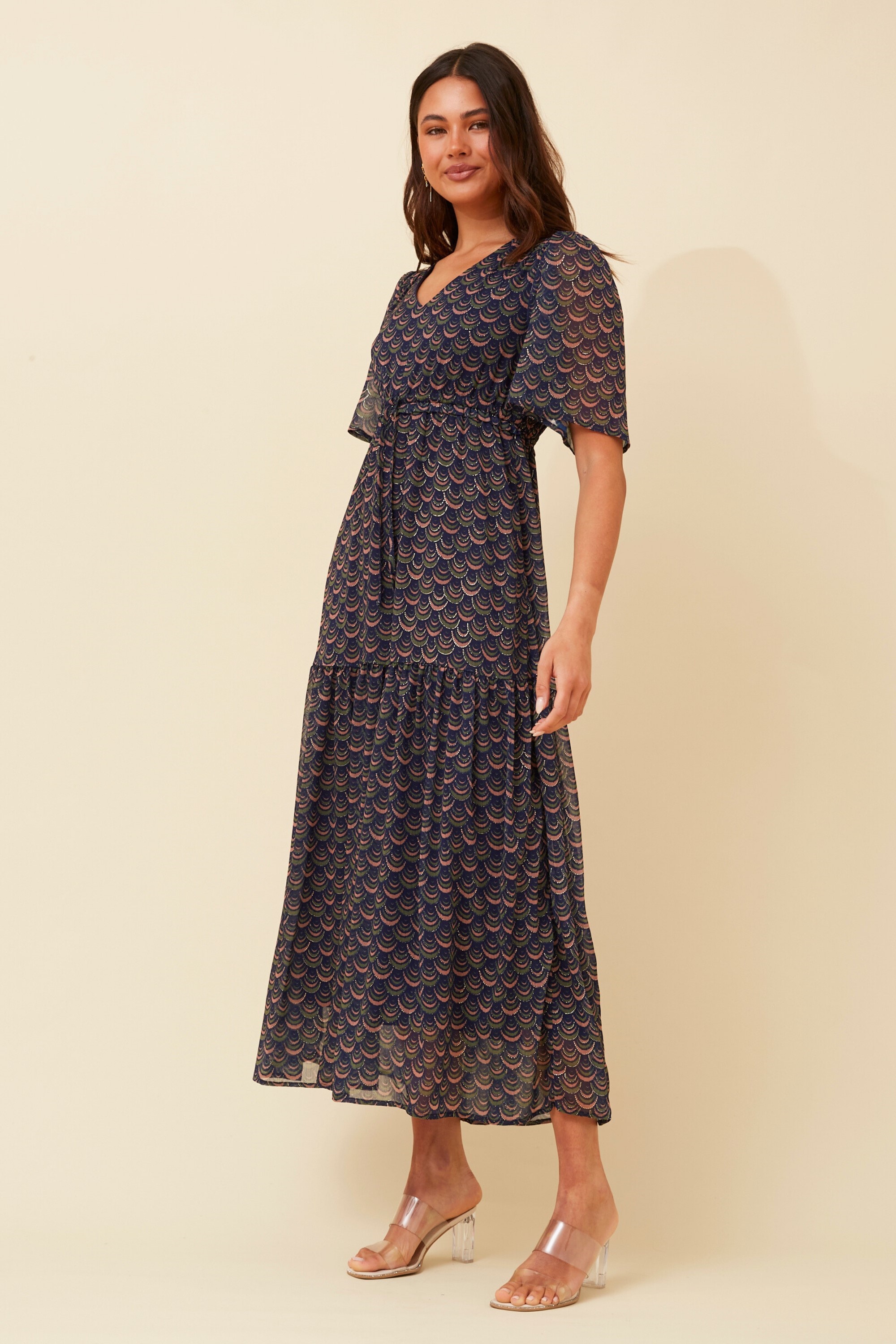 IVANA PRINTED MAXI DRESS