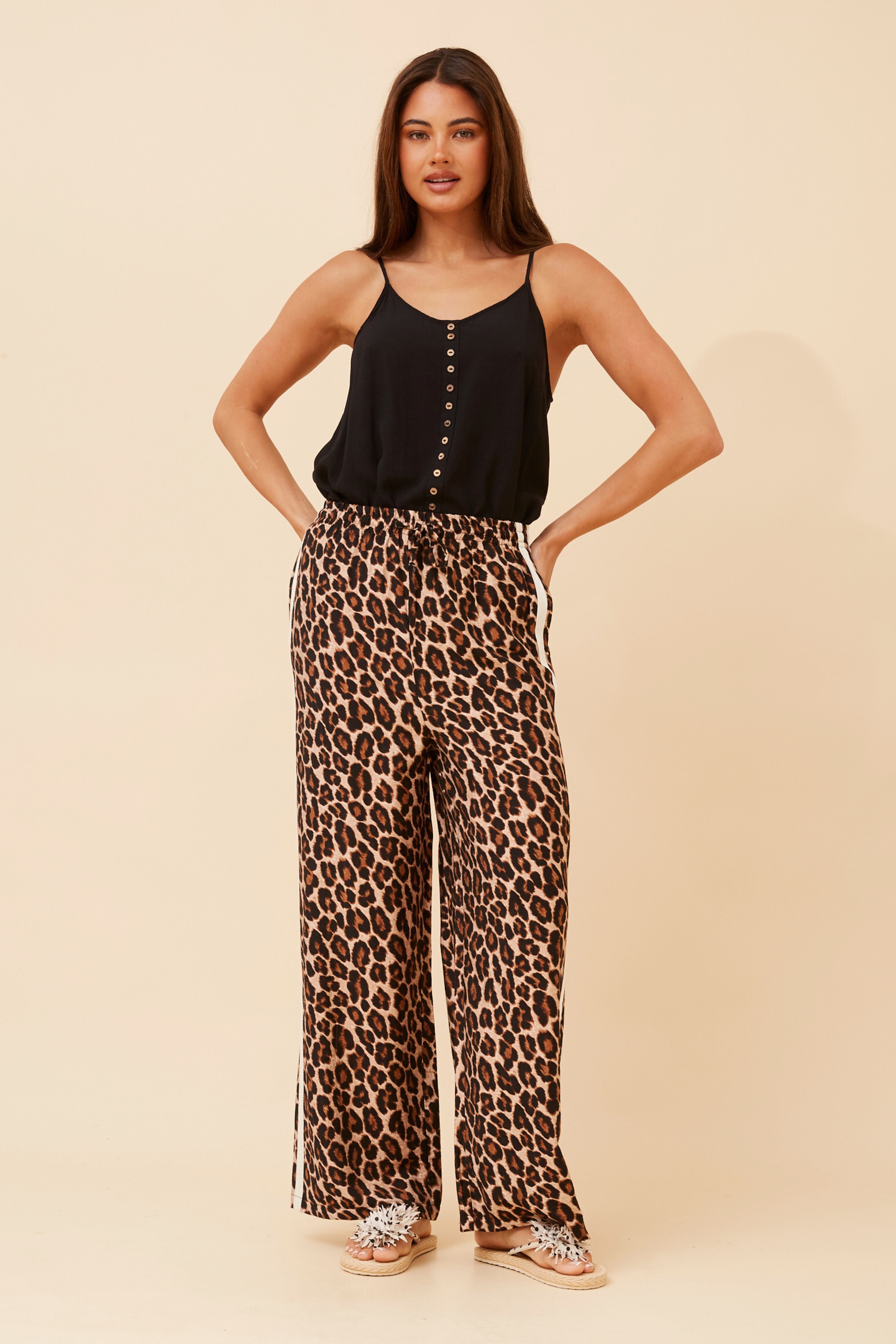 JACINDA ANIMAL PRINT PANTS