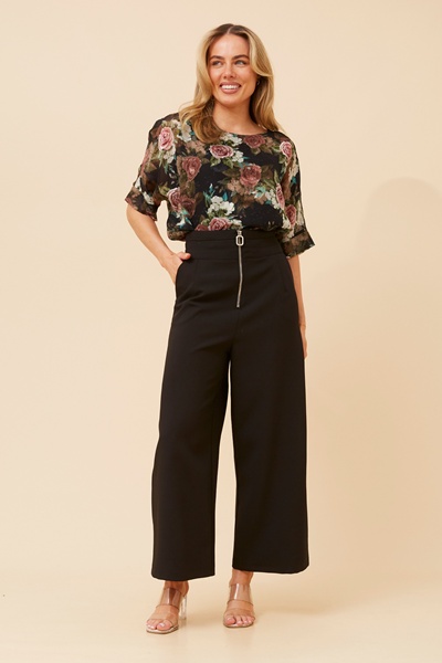 JACOBA FLORAL PRINT TOP
