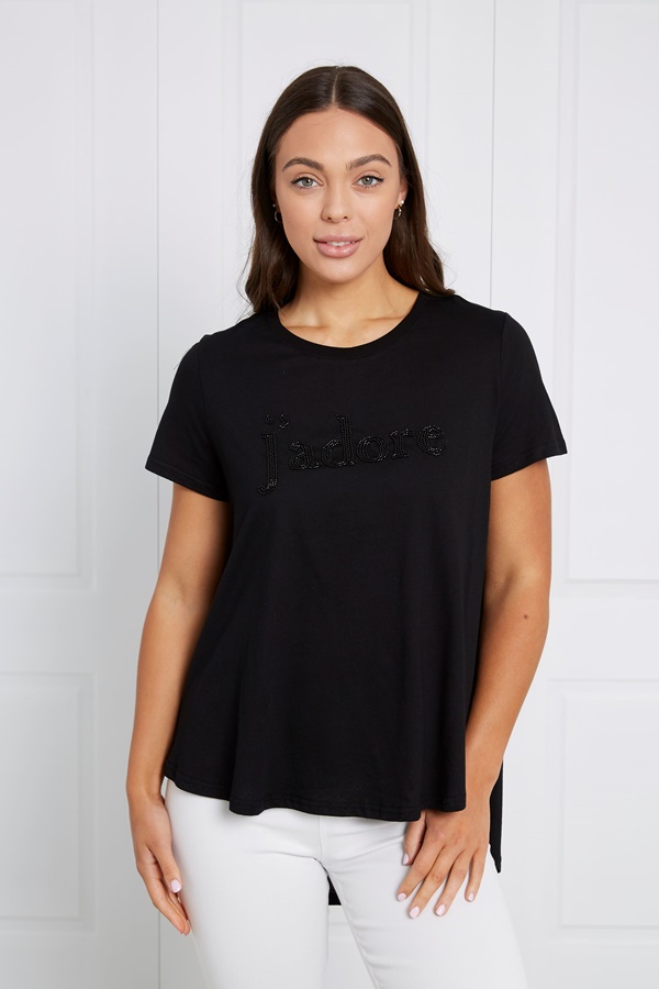 JADORE BEADED TSHIRT JADORE BEADED TSHIRT