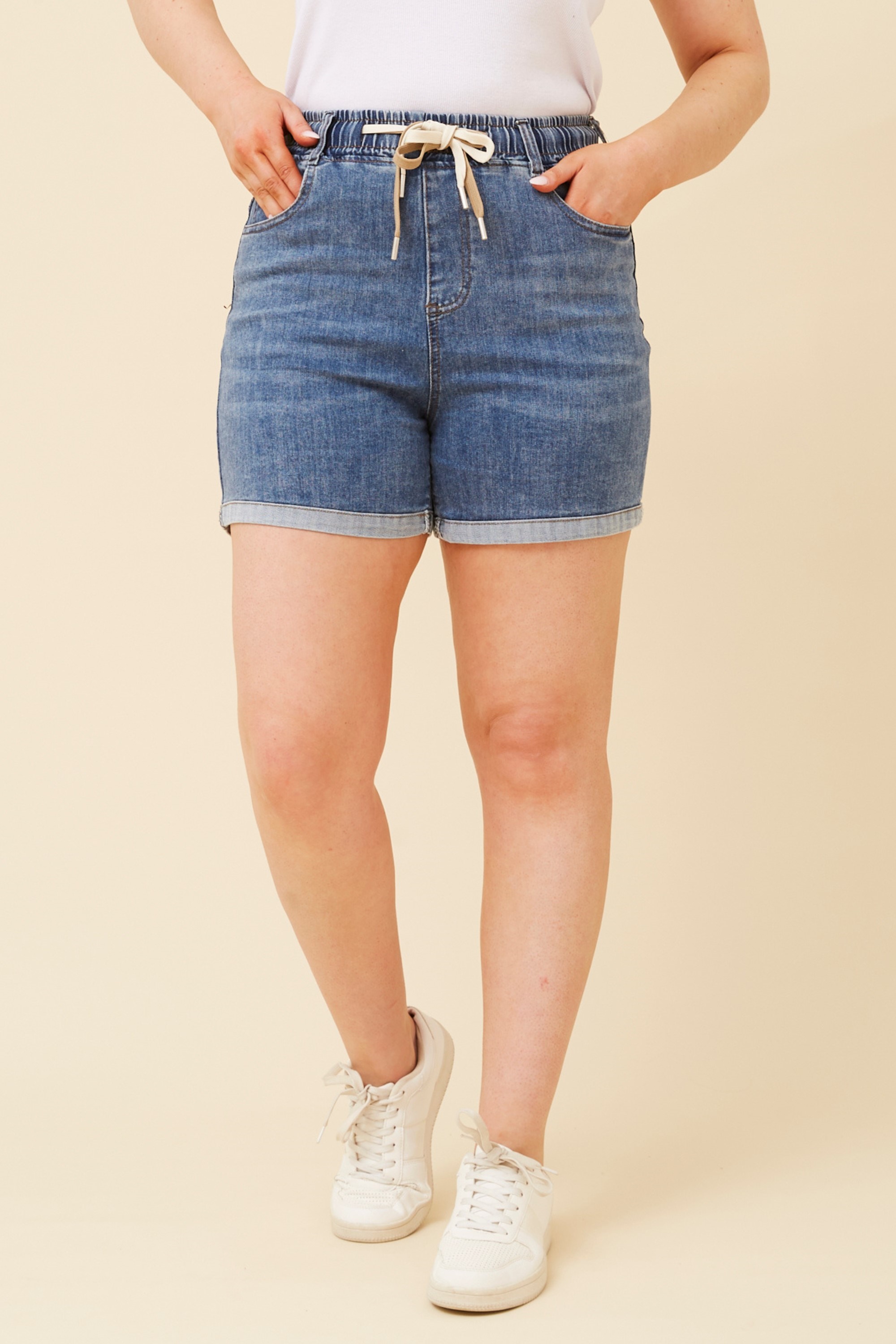 JADZIA DENIM SHORTS