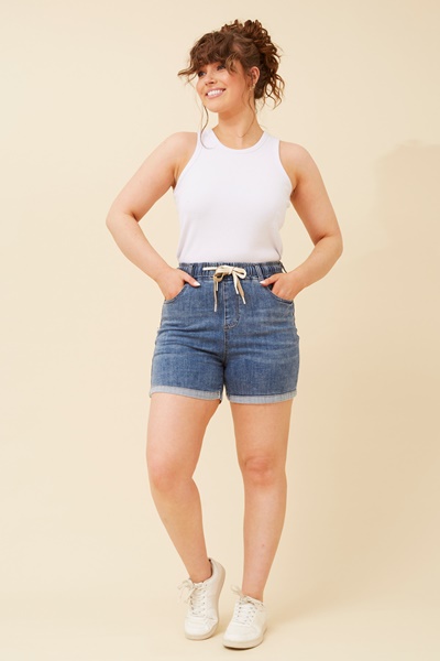 JADZIA DENIM SHORTS