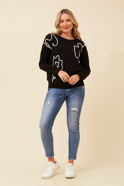 JAKE CONTRAST CORNELLI  PULLOVER