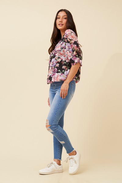 JAMARI FLORAL BLOUSE