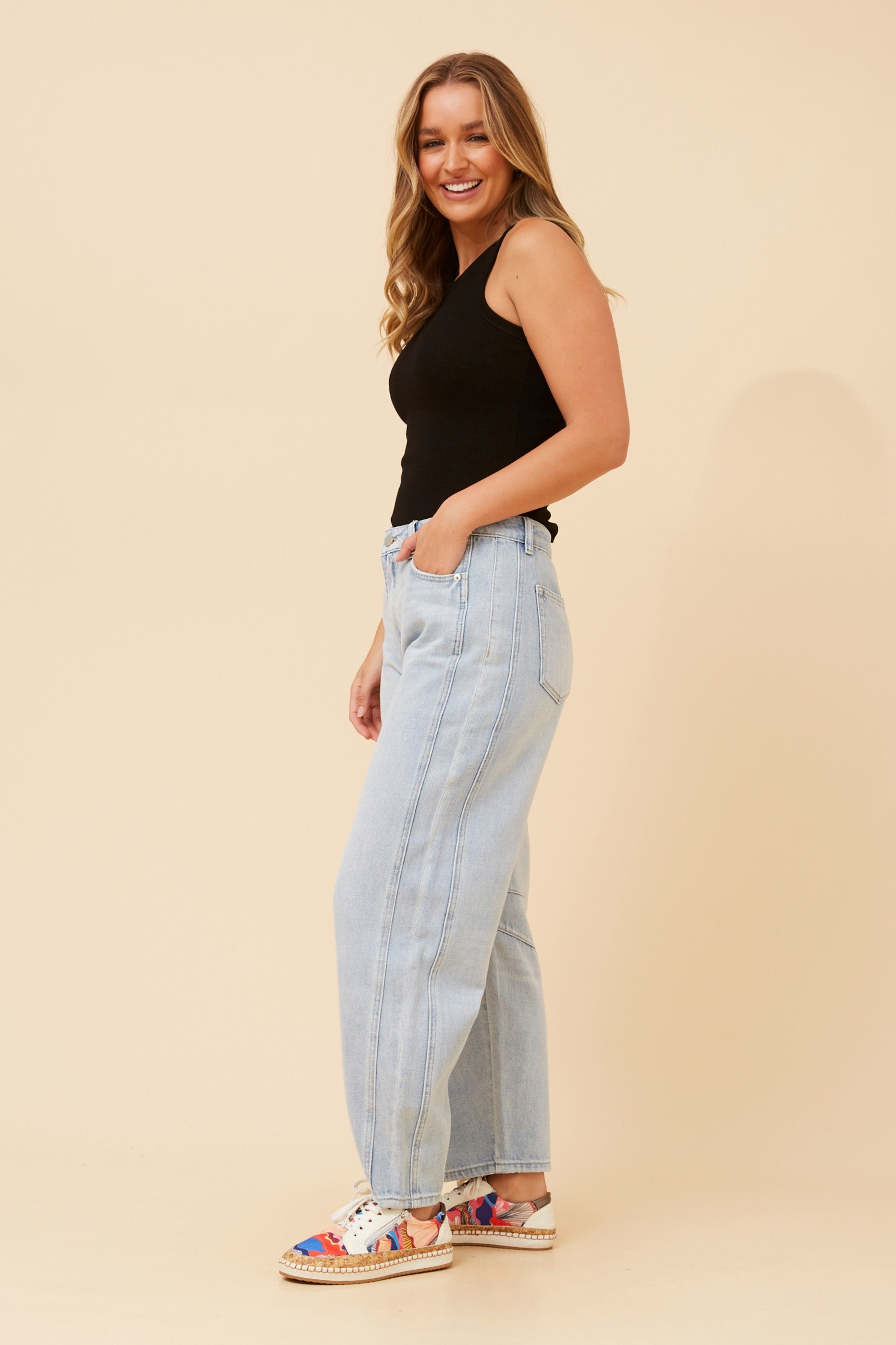 JAMARNI DENIM PANTS