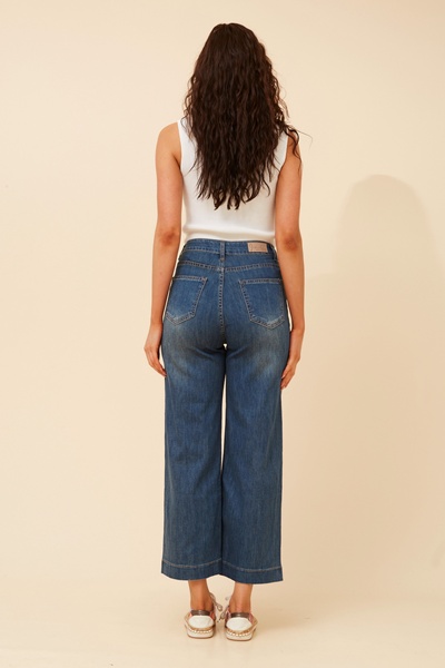 JAMES WIDE LEG DENIM PANTS