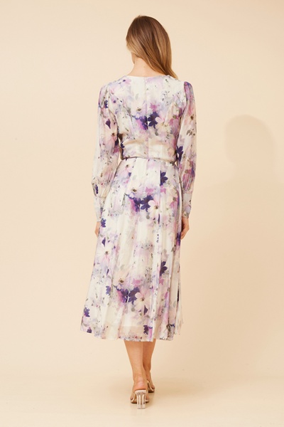 JANAE FLORAL MIDI DRESS