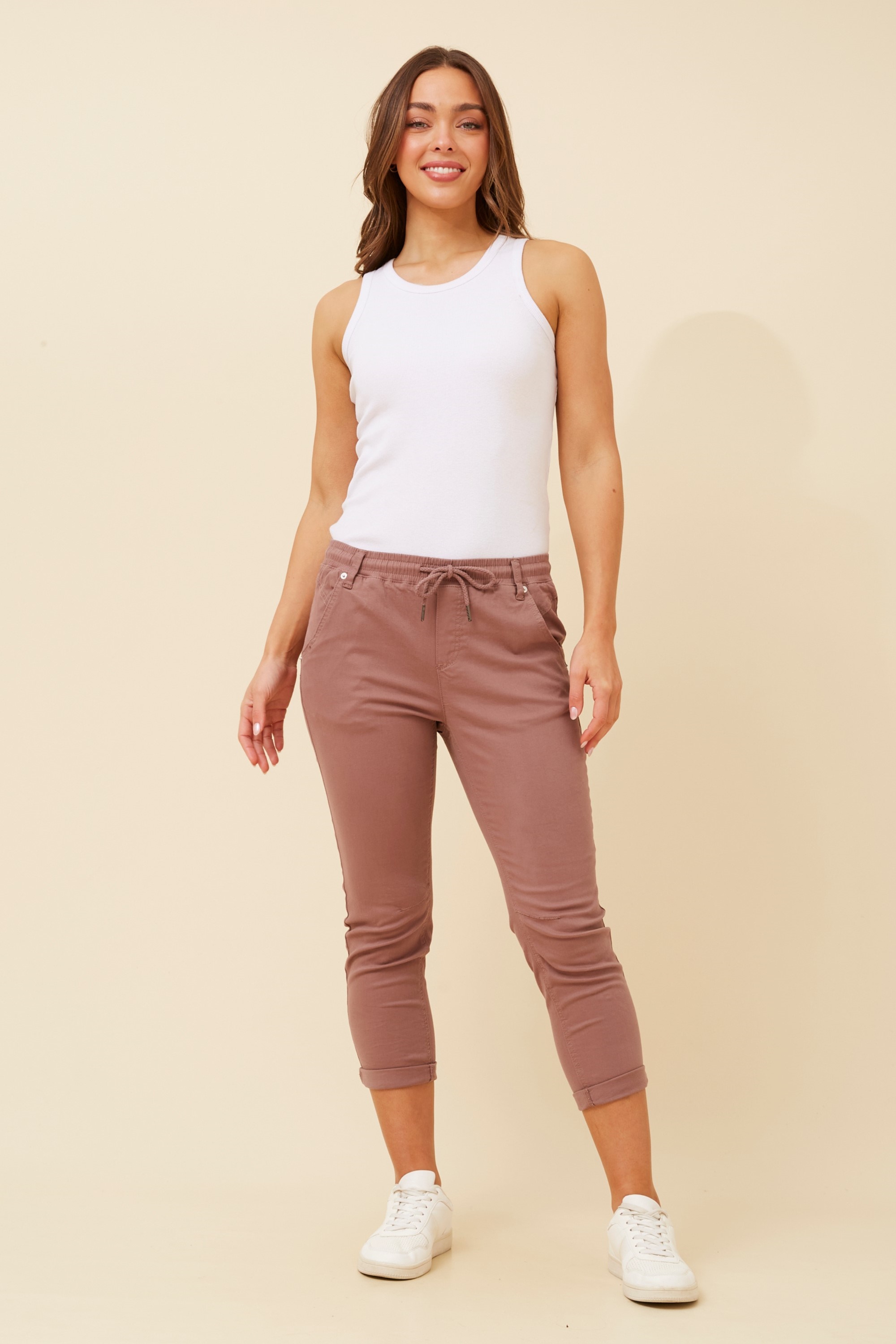 JANIA SOLID JOGGER PANTS