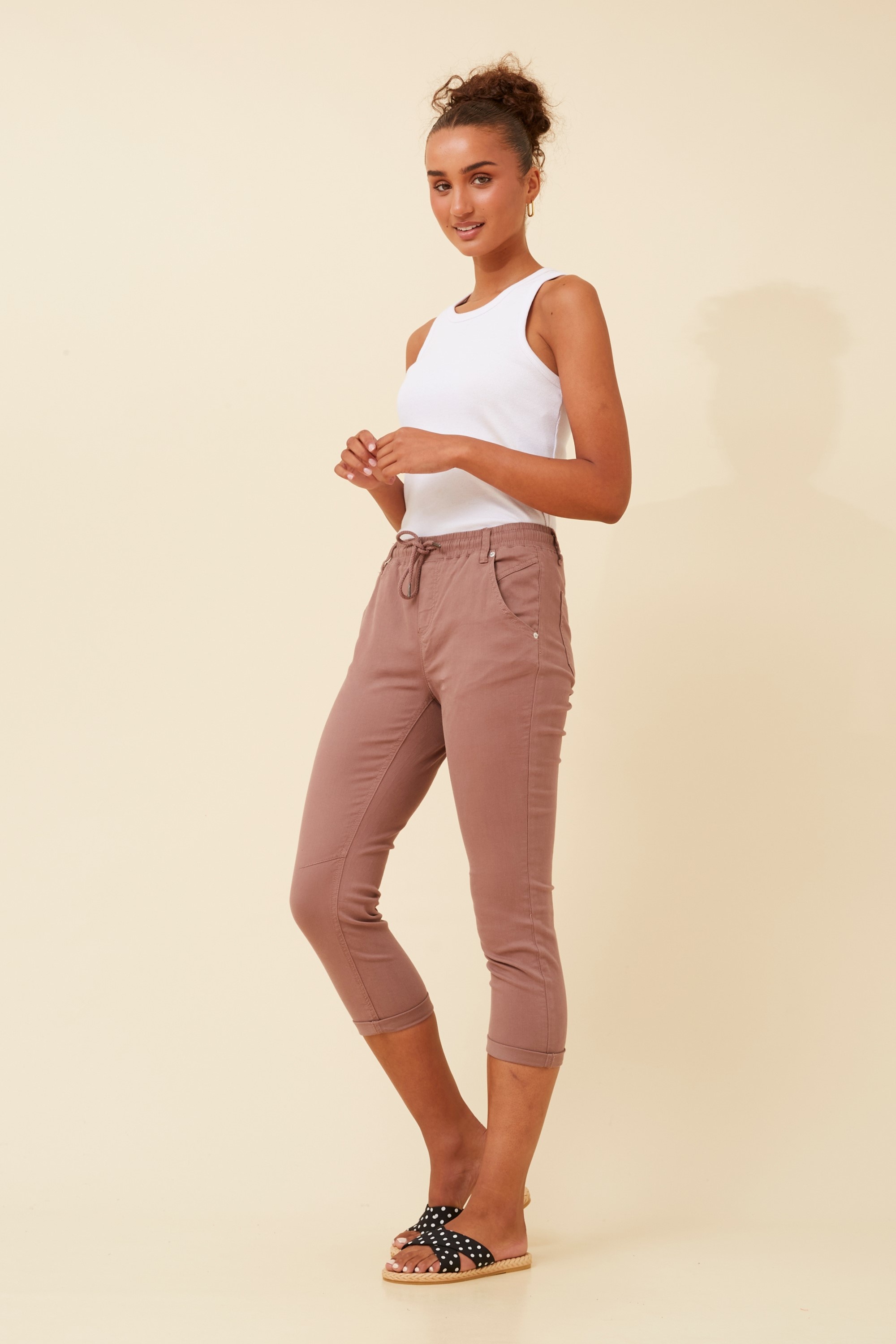 JANIA SOLID JOGGER PANTS