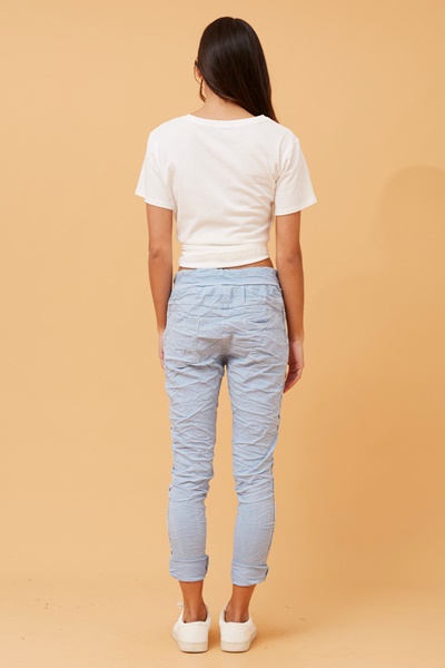 JANJA DIAMANTE DETAIL JOGGER PANTS