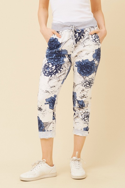 JANJA FLORAL JOGGER PANTS