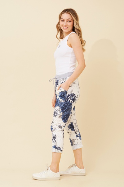 JANJA FLORAL JOGGER PANTS