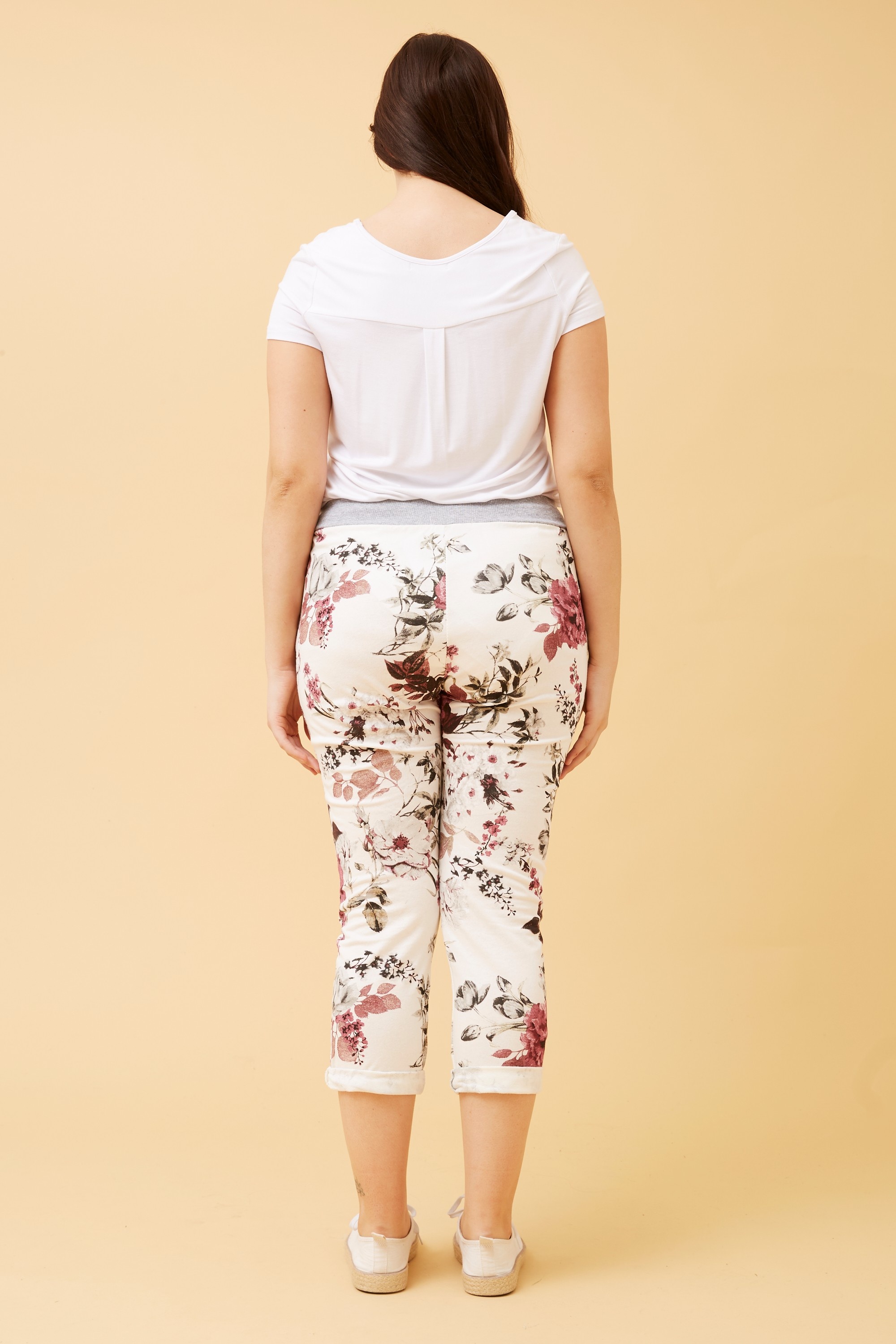 JANJA FLORAL JOGGER PANTS