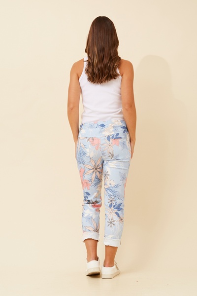 JANJA FLORAL JOGGER PANTS