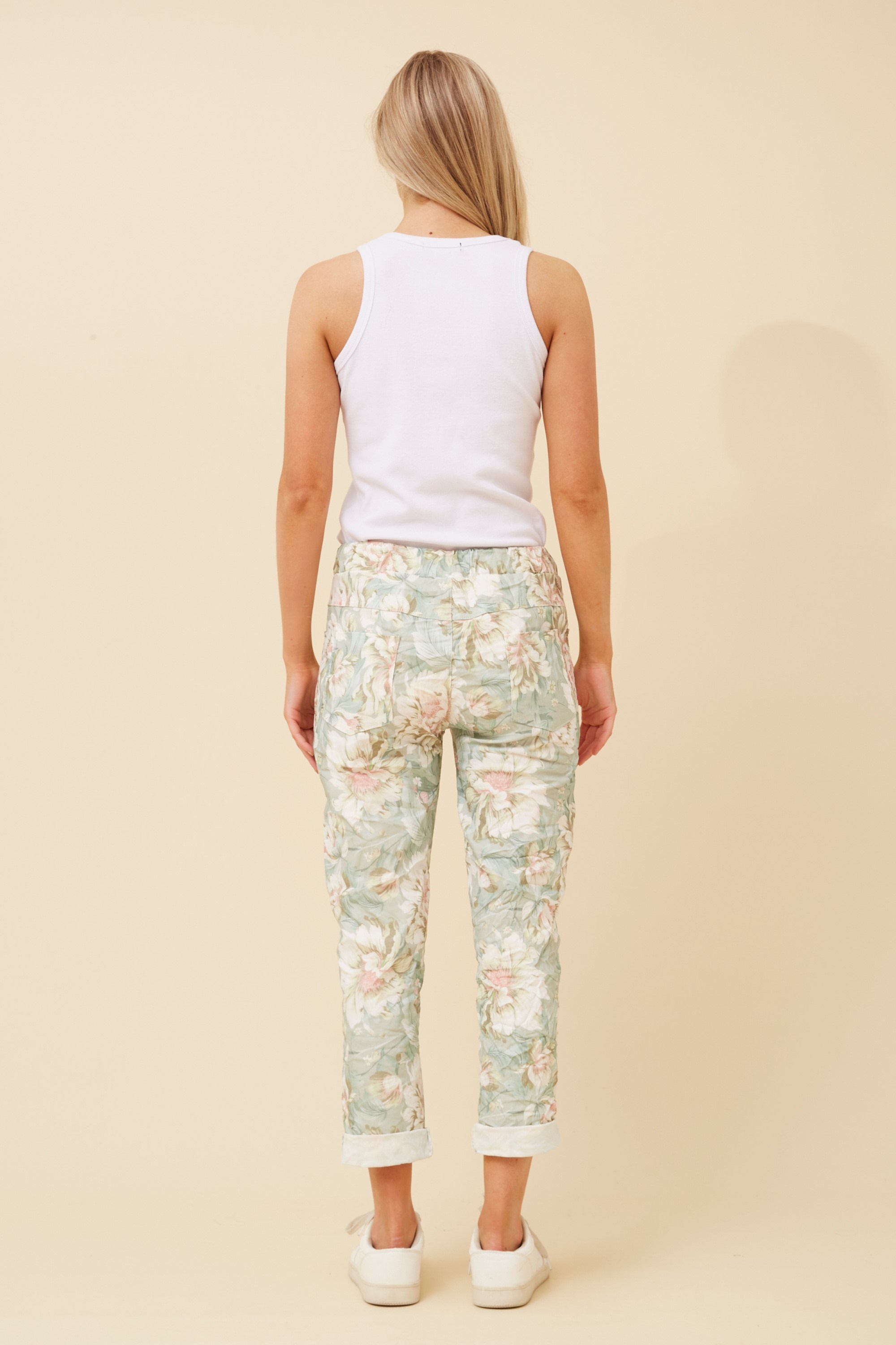 JANJA FLORAL JOGGER PANTS