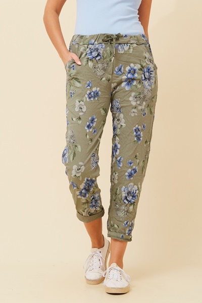 JANJA FLORAL JOGGER PANTS