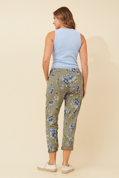 JANJA FLORAL JOGGER PANTS