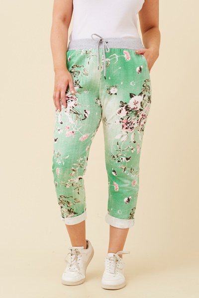 JANJA FLORAL JOGGER PANTS