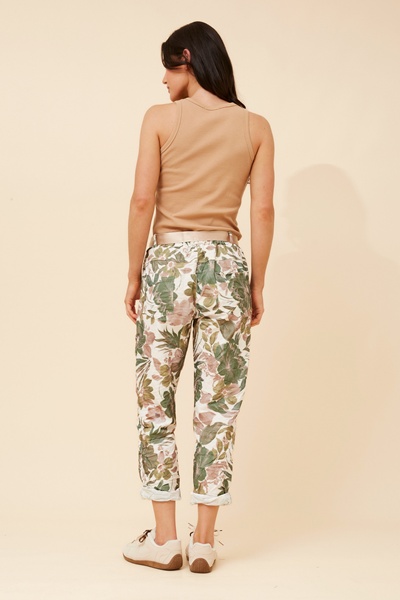 JANJA FLORAL JOGGER PANTS