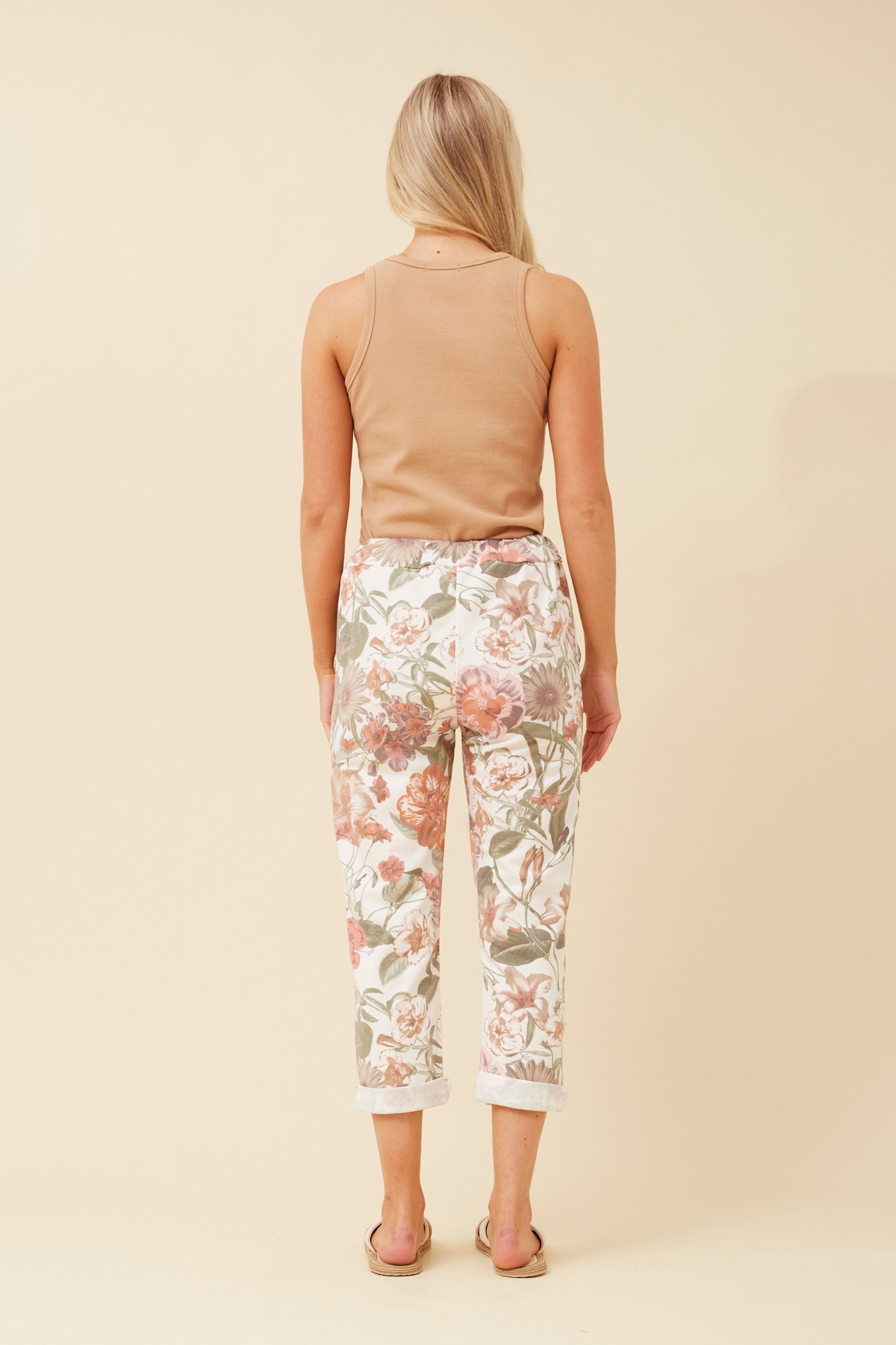 JANJA FLORAL JOGGER PANTS