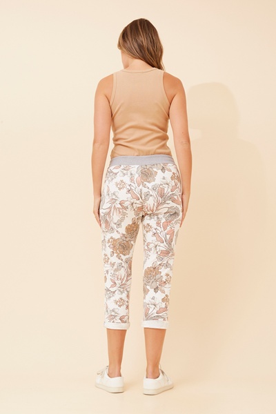 JANJA FLORAL JOGGER PANTS