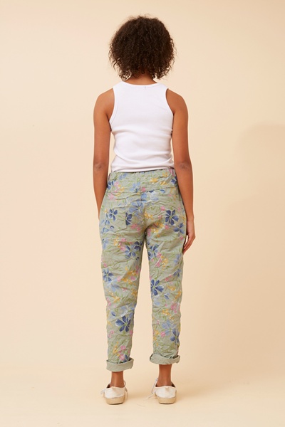 JANJA FLORAL JOGGER PANTS