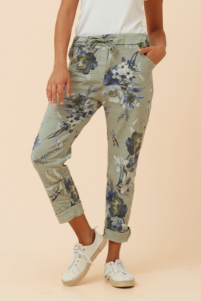 JANJA FLORAL JOGGER PANTS